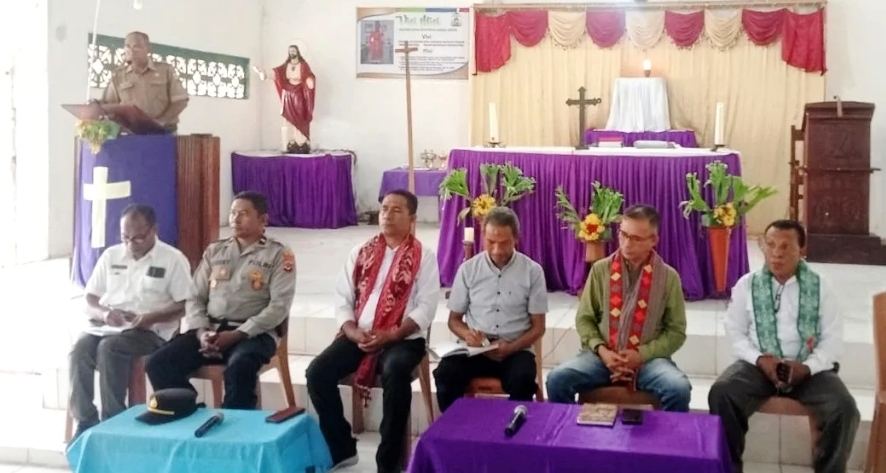 Foto - Kunjungan Kemenag Malaka di Paroki St. Lukas Wekfau Perkuat Pelayanan Umat dan Dorong Pengembangan Pendidikan Keagamaan