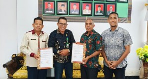 Foto : Kemenag Ende Teken MoU dengan Panti Asuhan Bhakti Luhur Ende Untuk Penguatan Layanan Keagamaan